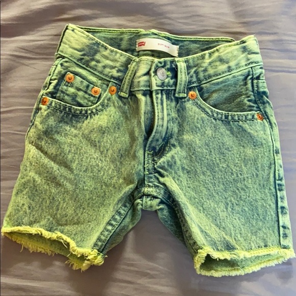 boys levi jean shorts